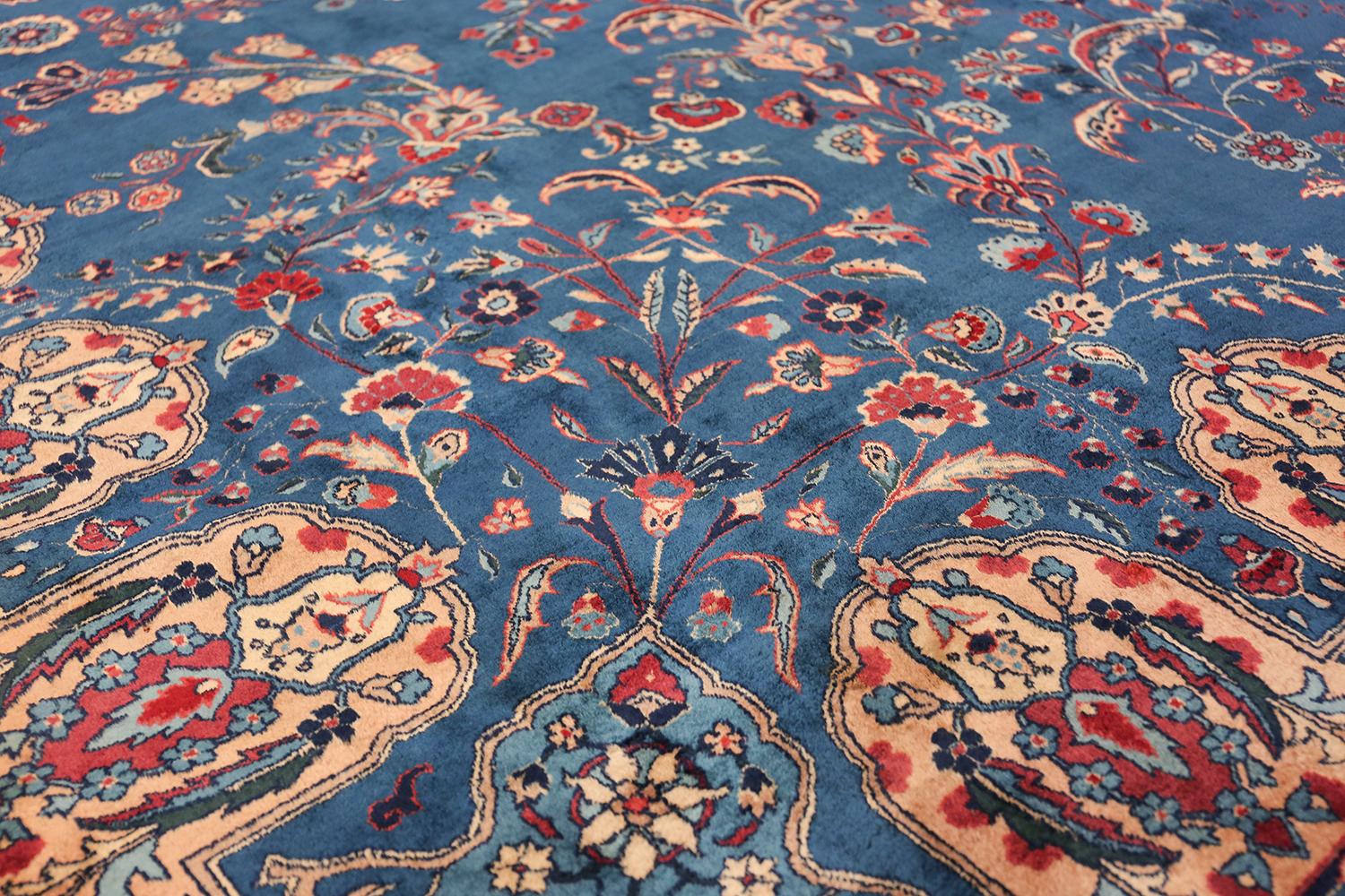 blue indian rug