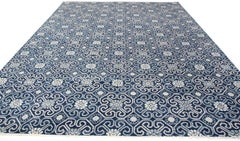 Blue Padma Collection Wool Area Rug