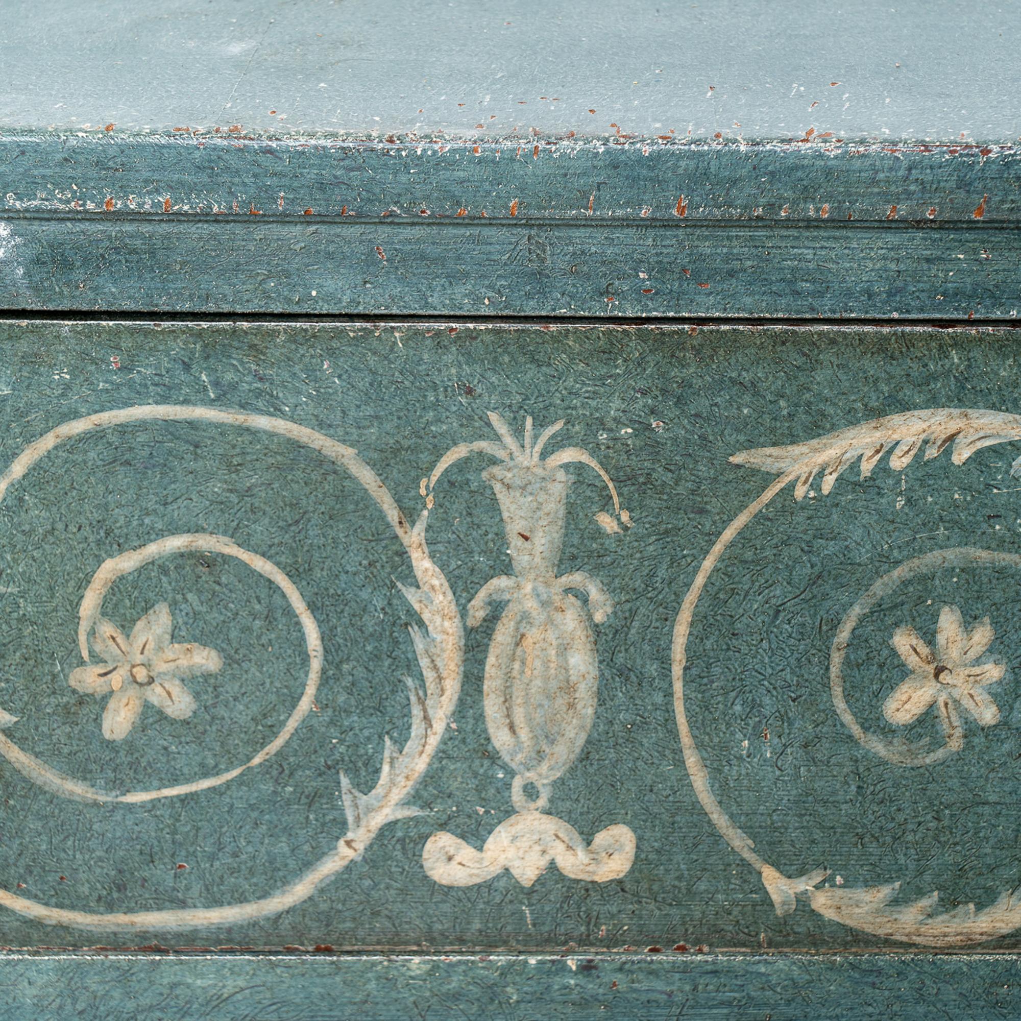 Blue Painted Sideboard Buffet, England circa 1820-40 5