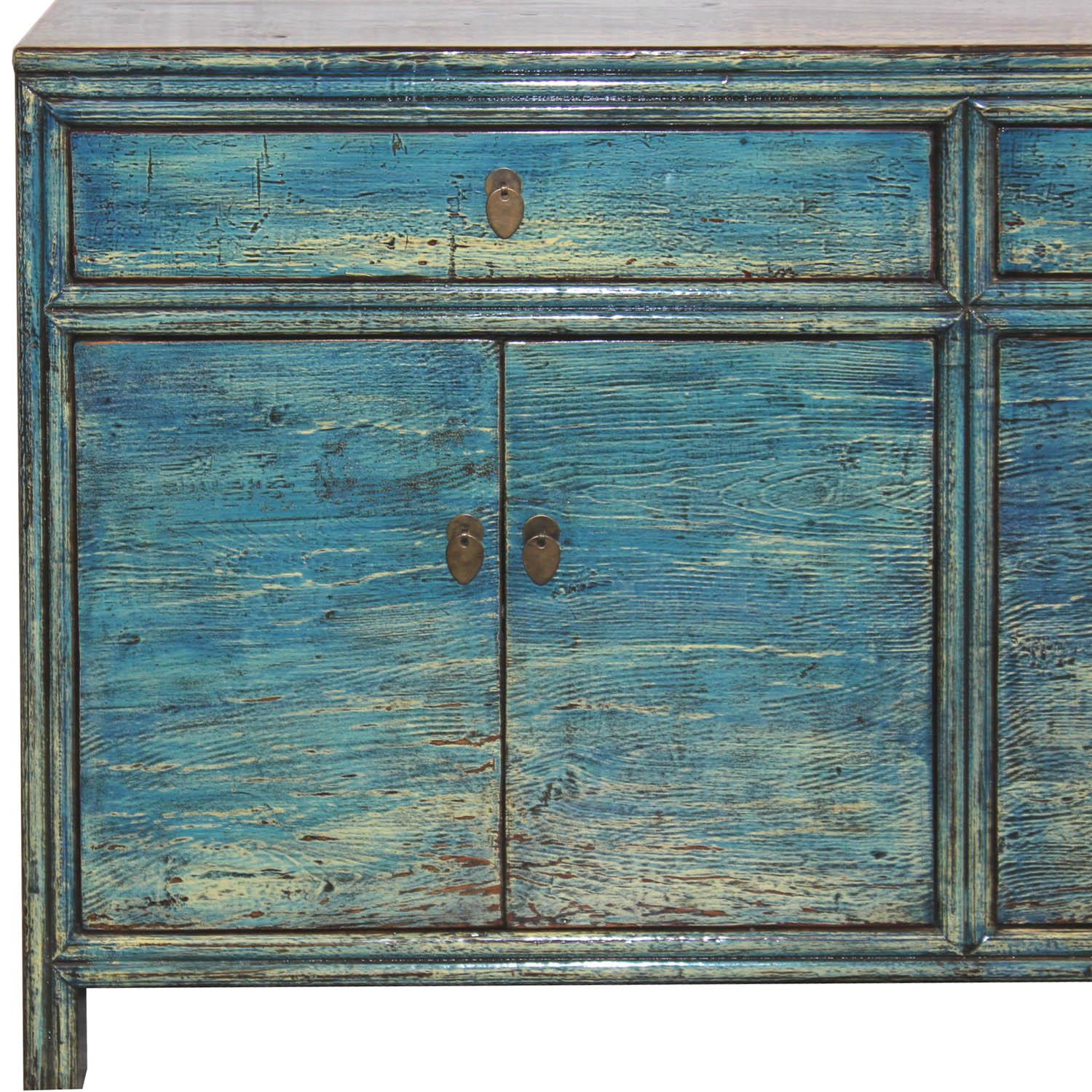 Blue Painted Sideboard 1