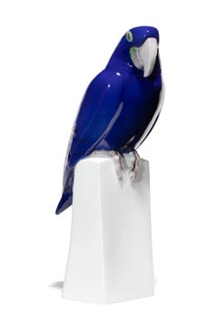 Bing & Grondahl Porcelain Figurine "BLUE PARROTT"
