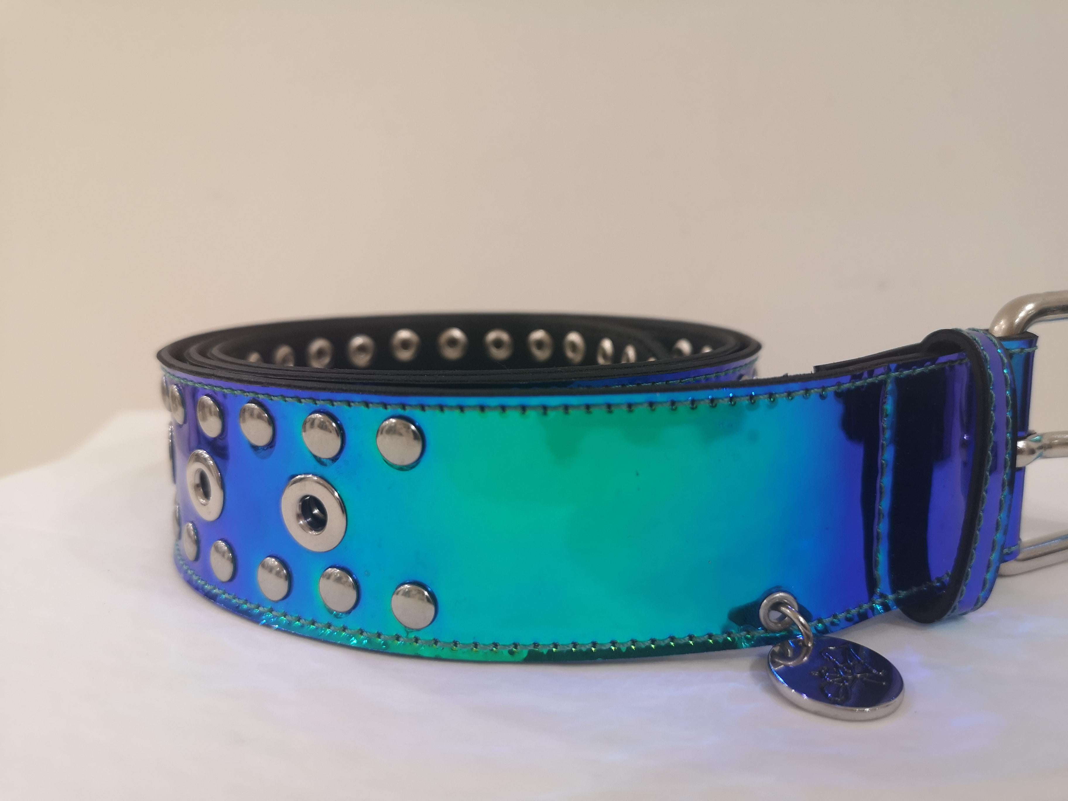 patent leather belts