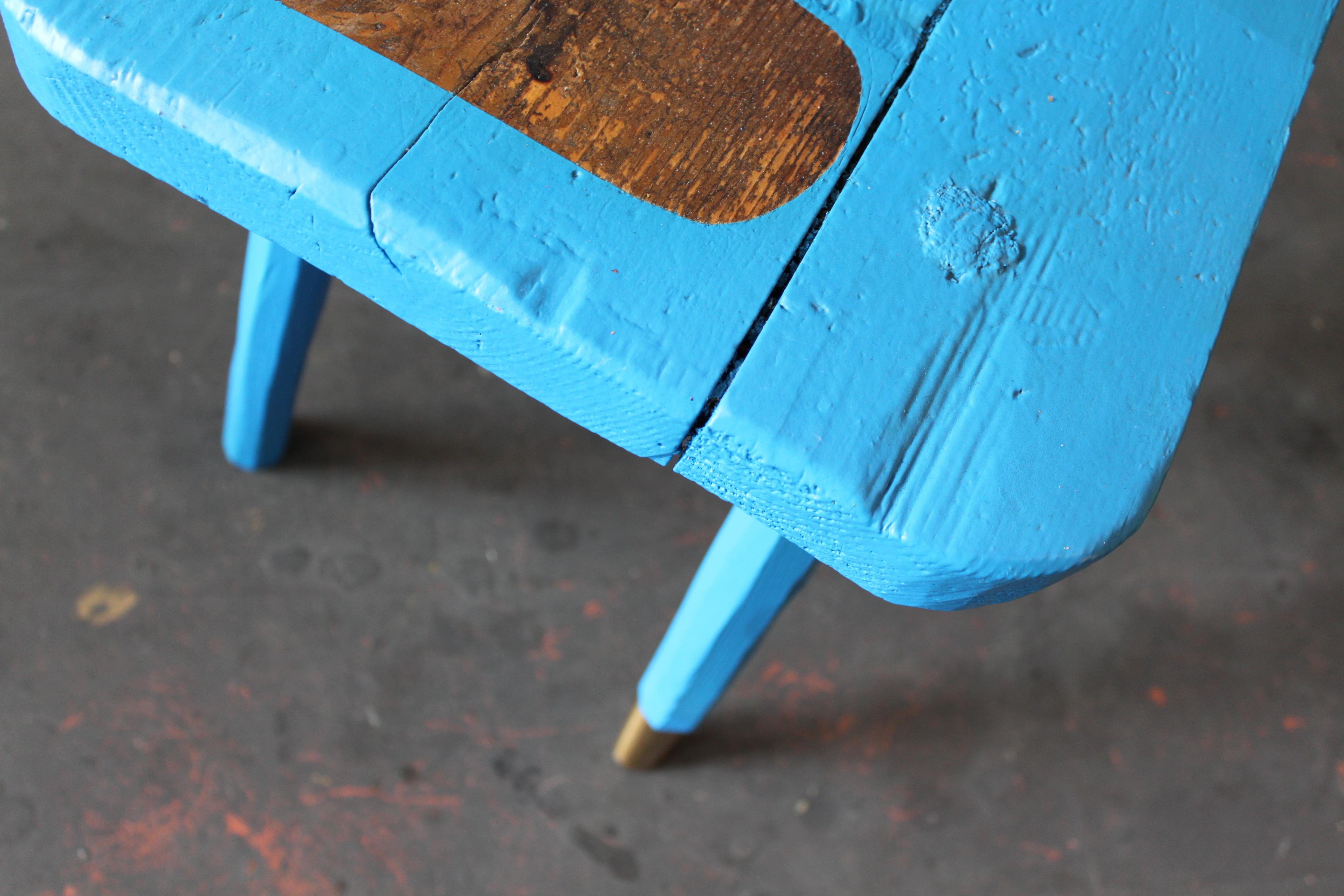 Blue Peak Of A Century Chair by Markus Friedrich Staab In New Condition For Sale In Geneve, CH