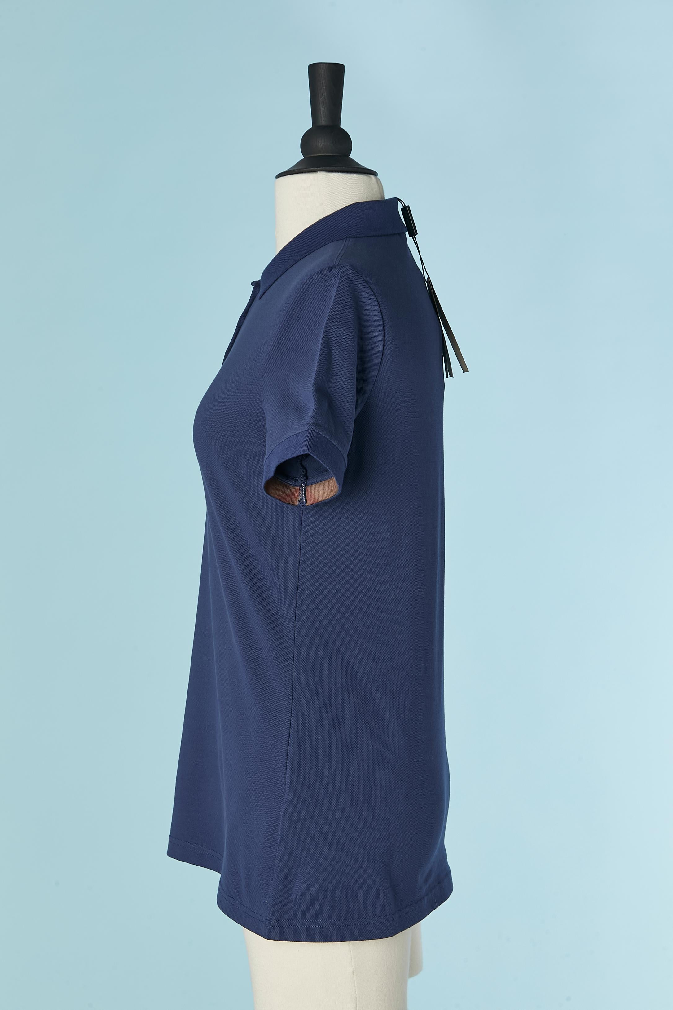 Blaues Polohemd BURBERRY BRIT neu mit Etikett im Zustand „Neu“ im Angebot in Saint-Ouen-Sur-Seine, FR