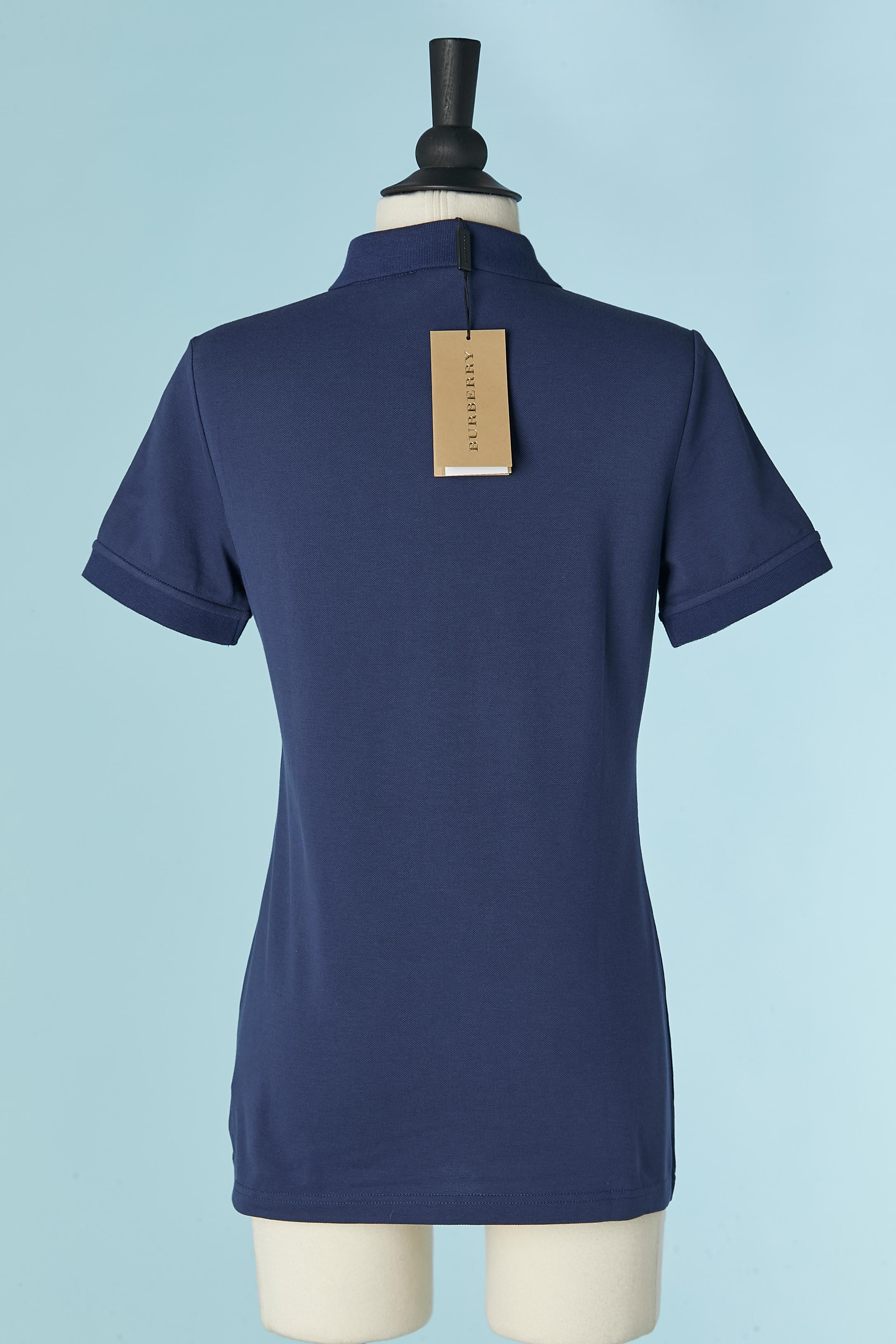 Blaues Polohemd BURBERRY BRIT neu mit Etikett Damen im Angebot