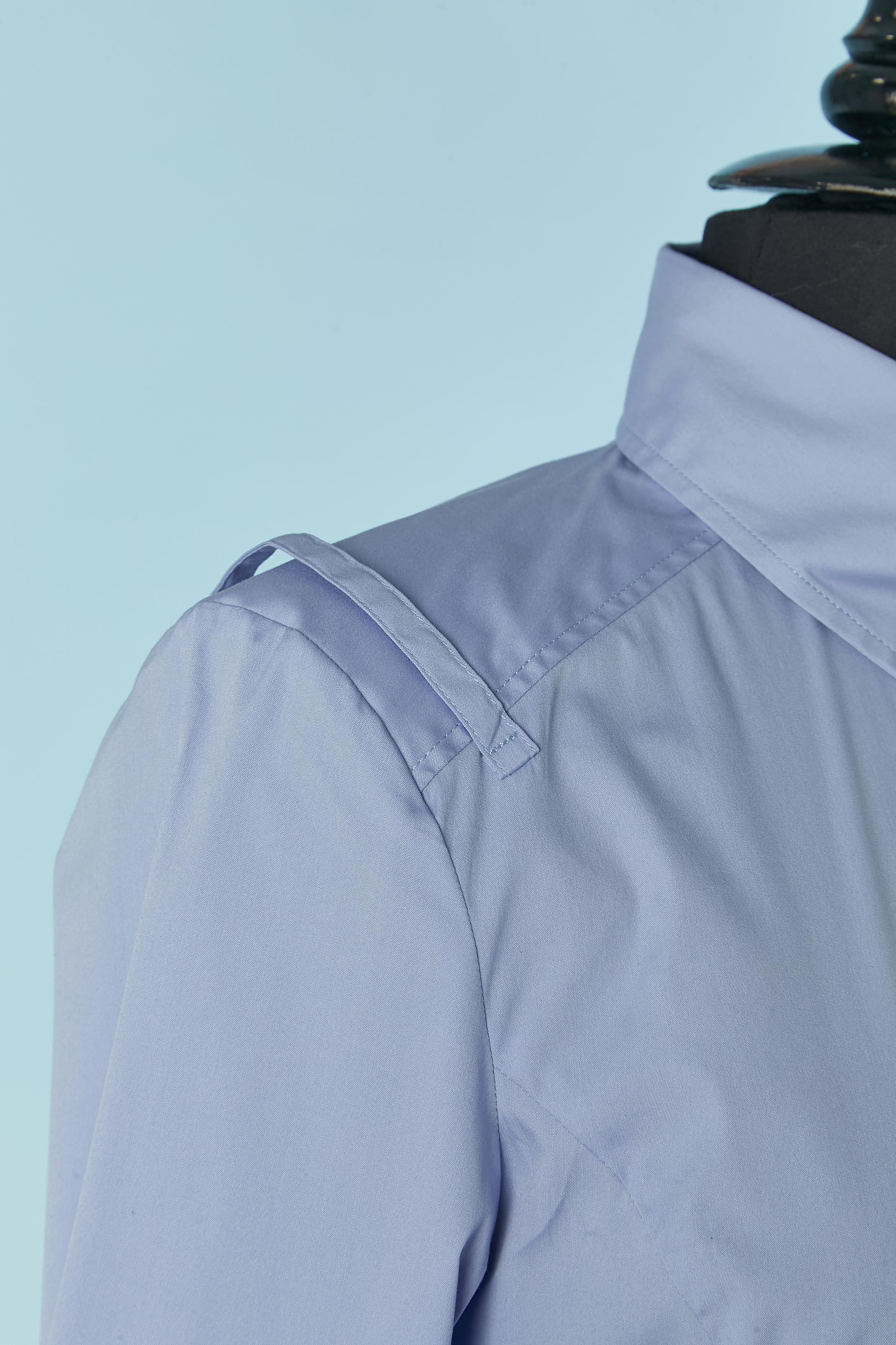 Bleu Chemise popeline bleue BUI de BARBARA BUI Neuve avec étiquette en vente