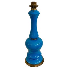 Blue Porcelain Table Lamp