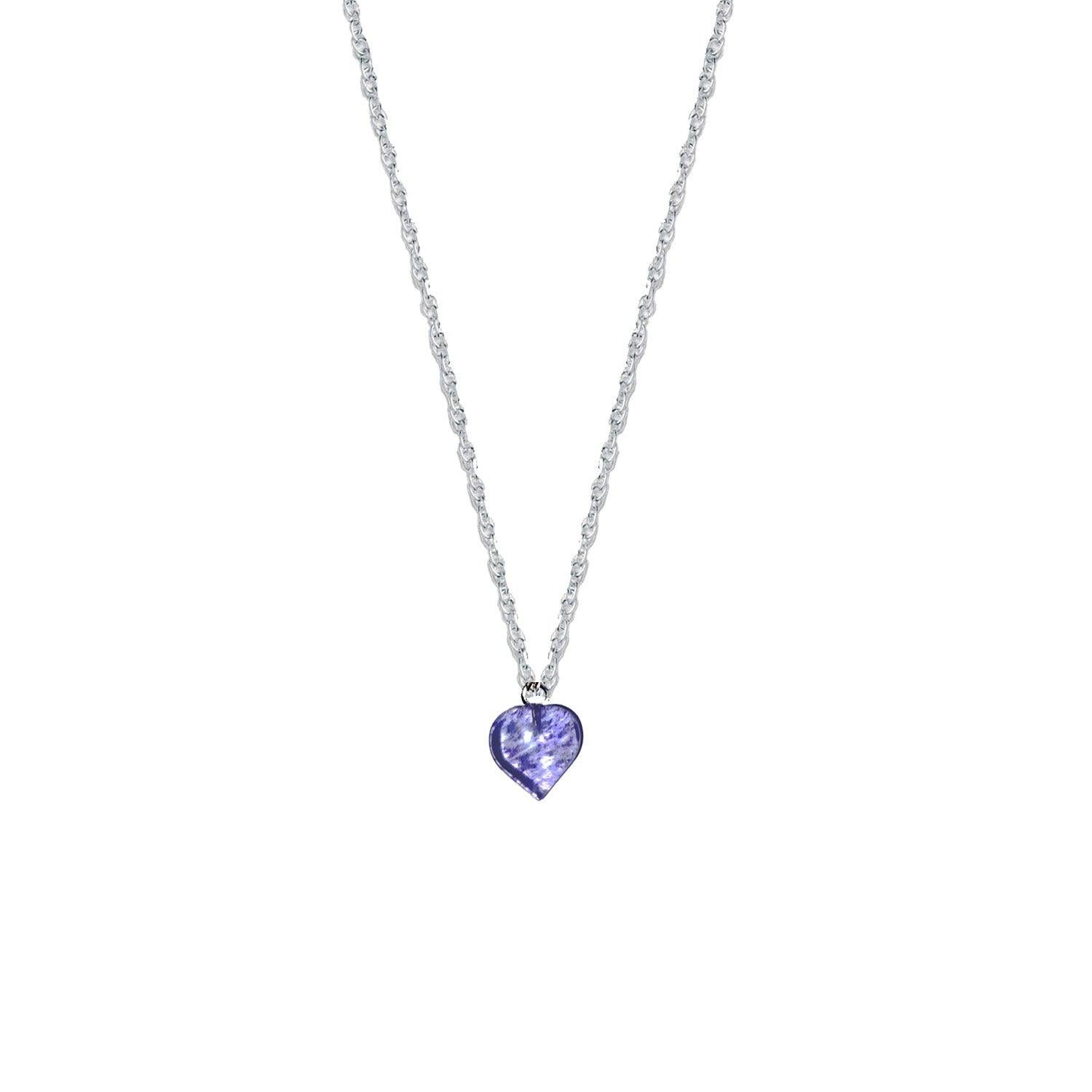 Blue Quartz Necklace, Blueberry Quartz Gemstone, by nlanlaVictory 3