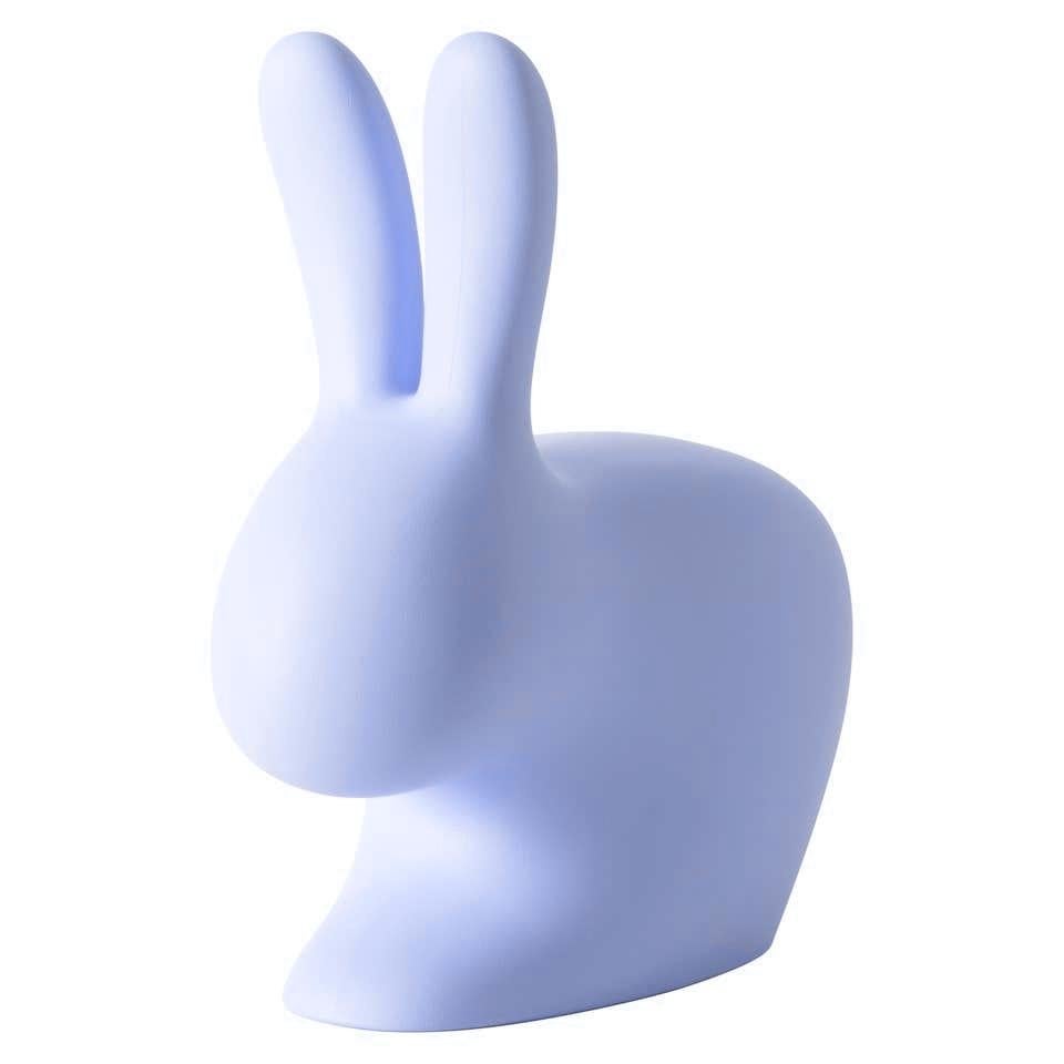 Contemporary In Stock in Los Angeles, Light Blue Rabbit Chair, by Stefano Giovannoni
