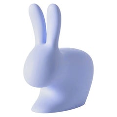 In Stock in Los Angeles, Light Blue Rabbit Chair, by Stefano Giovannoni