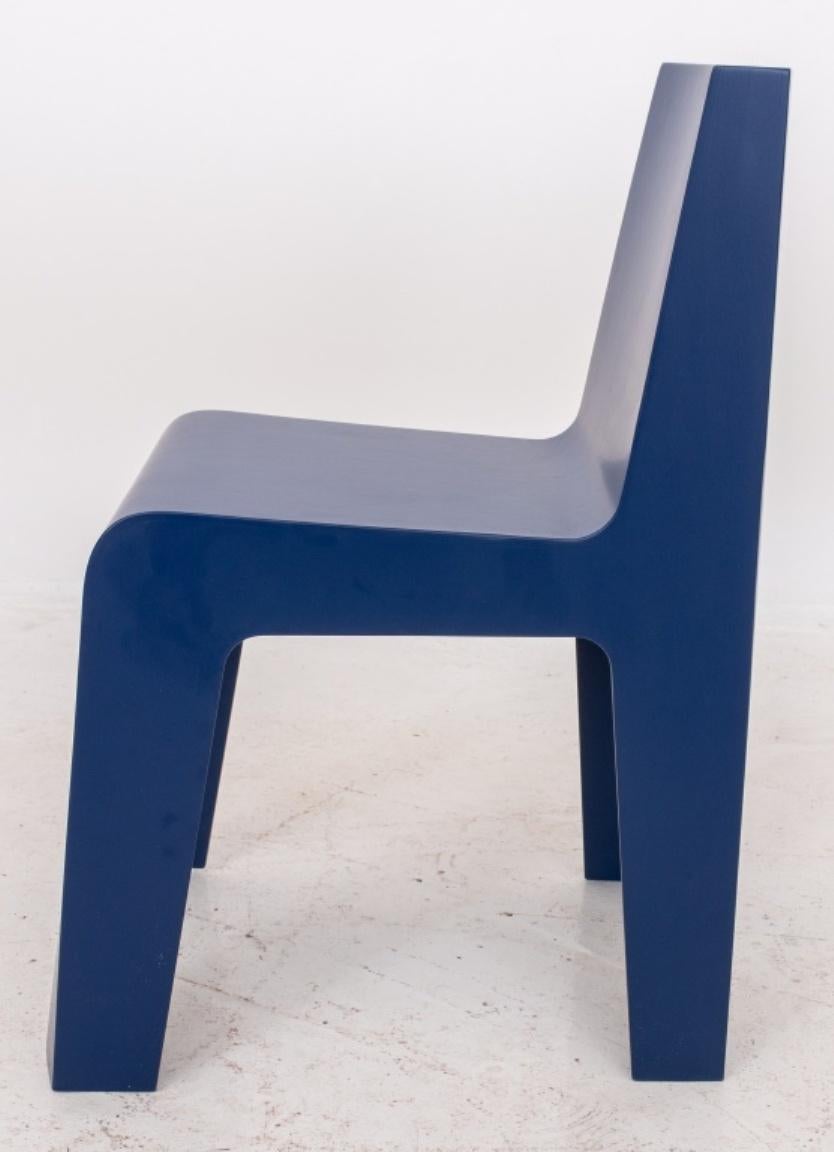 Modern Blue Resin Childrens' Chair For Sale