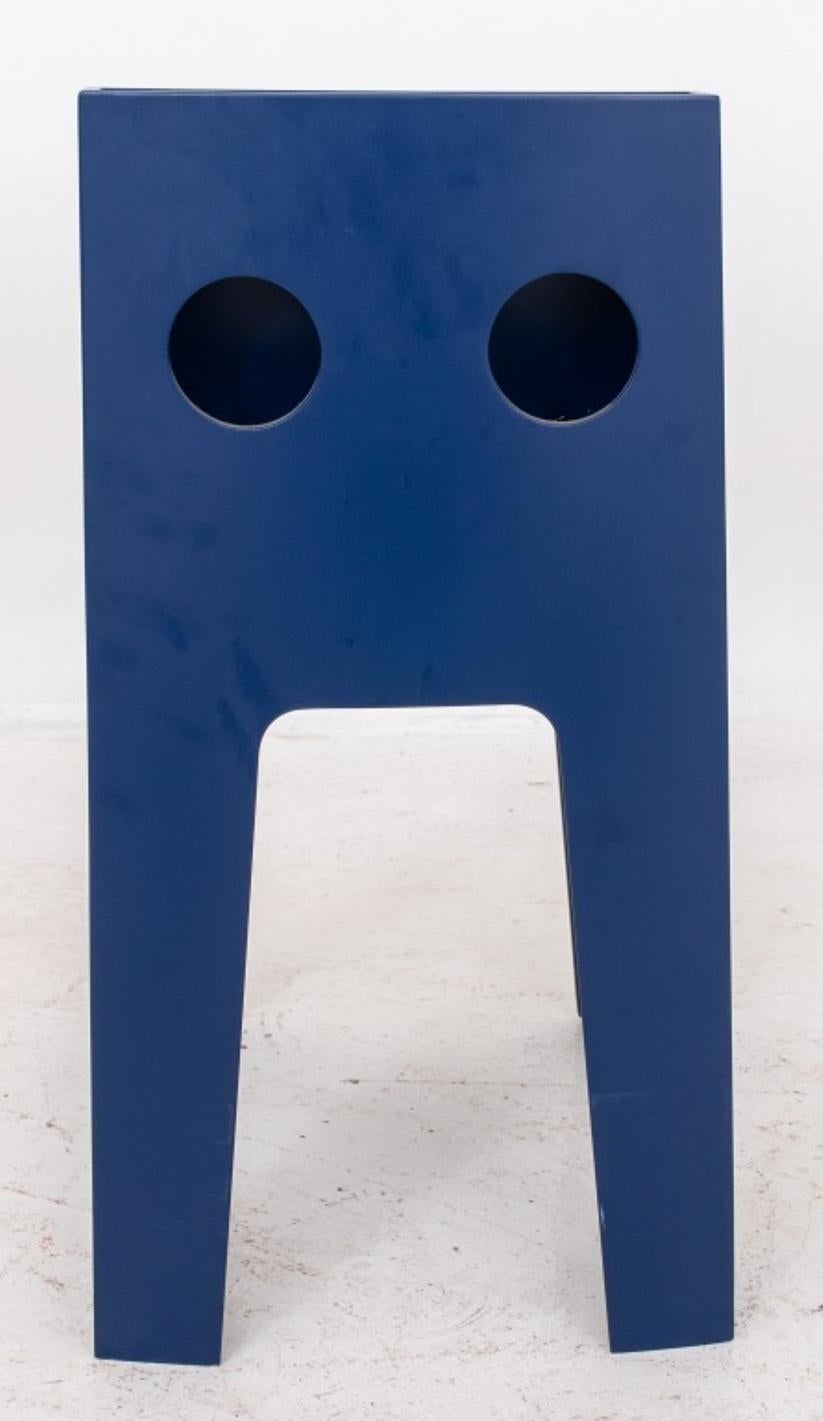 Contemporary Blue Resin Childrens' Chair For Sale