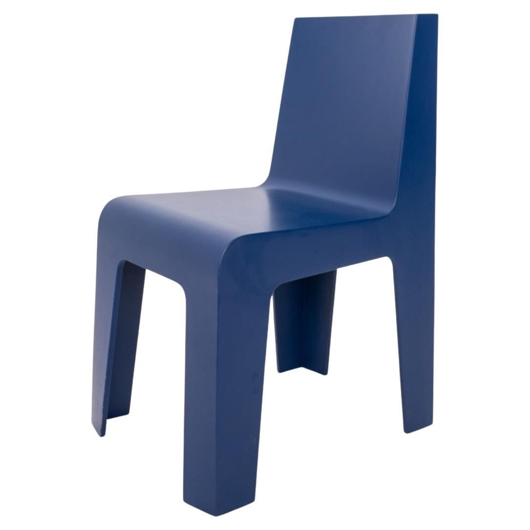 Blue Resin Childrens' Chair For Sale