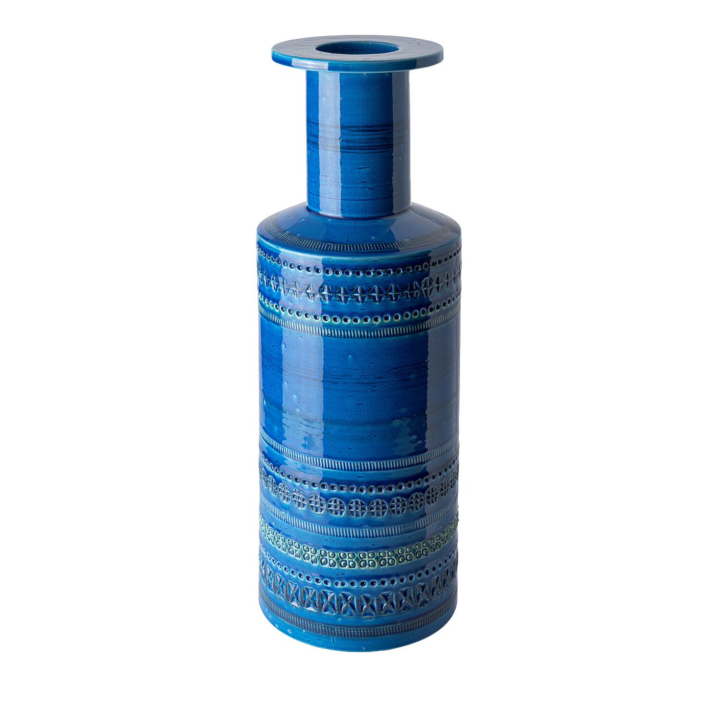 Vase Rocchetto bleu d'Aldo Londi en vente 1