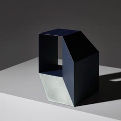 Table d'appoint « Rocky » bleue, Charles Kalpakian