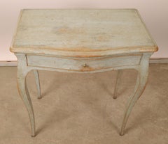 Blue Rococo Table