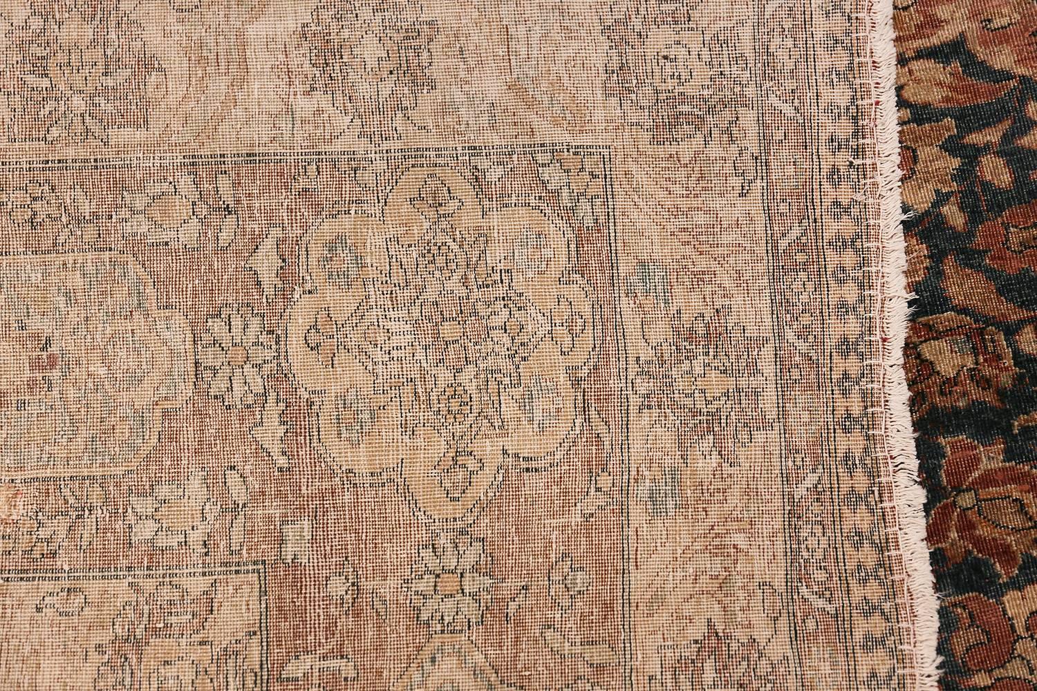 Other Blue Room Size Antique Persian Isfahan Rug. Size: 7 ft x 11 ft 8 in