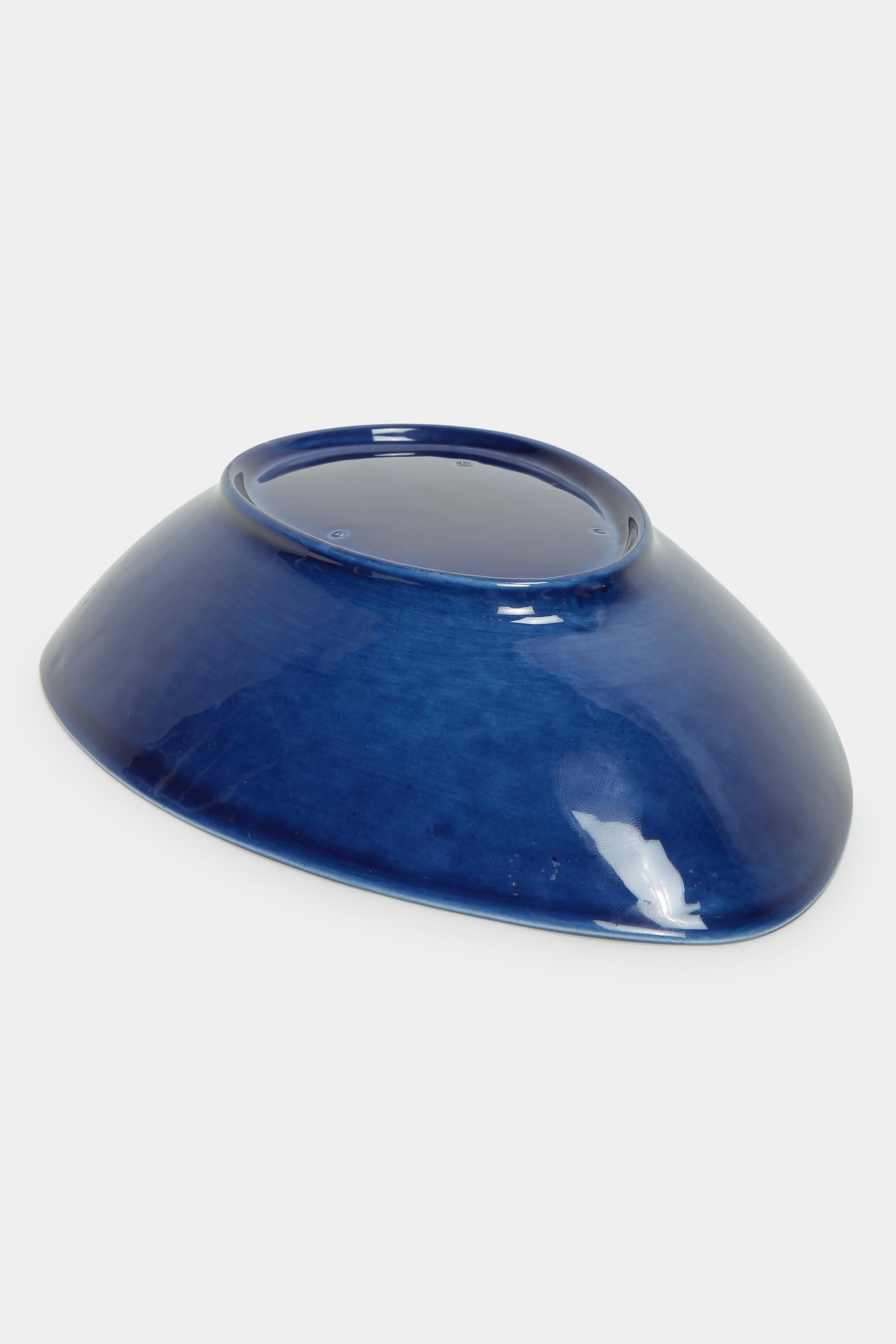 Glazed Blue Rörstrand Bowl 1950s