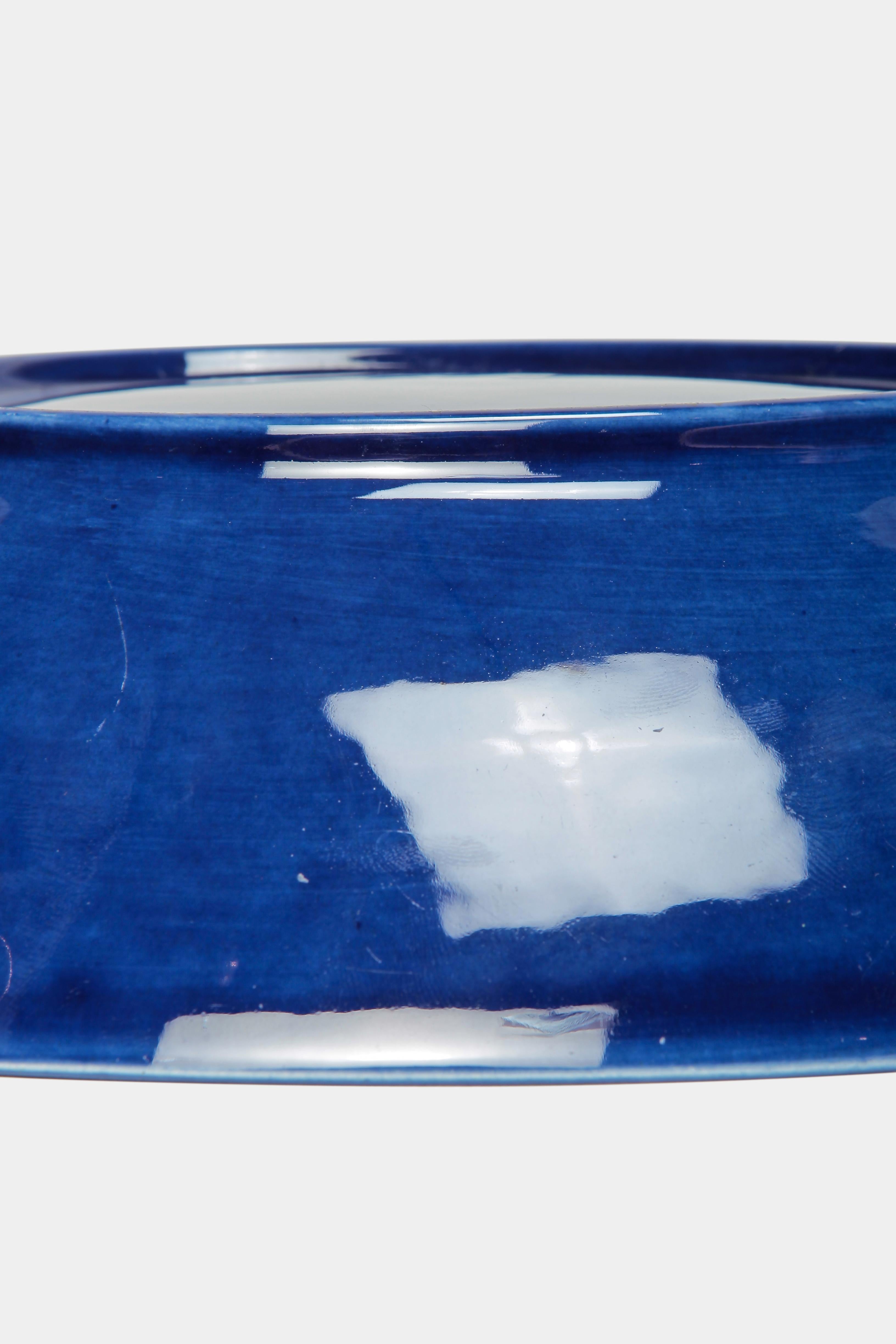 Blue Rörstrand Bowl 1950s (Mitte des 20. Jahrhunderts)