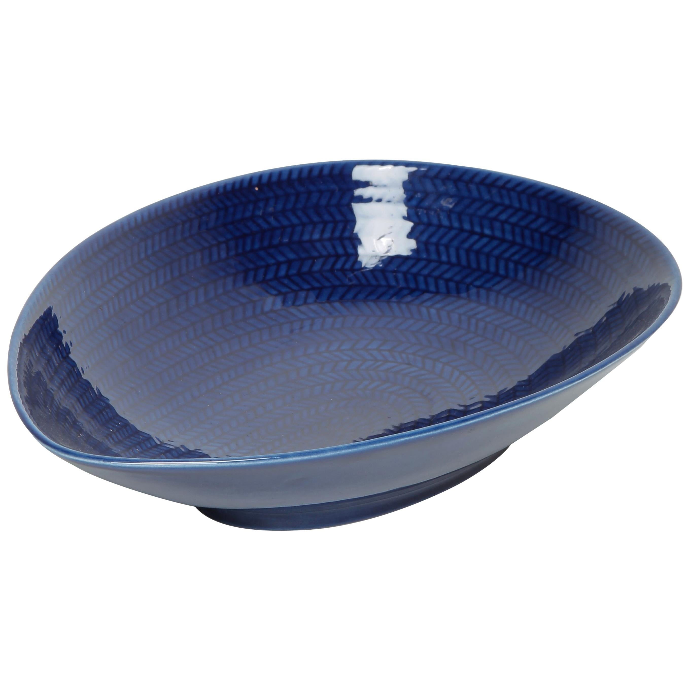 Blue Rörstrand Bowl 1950s