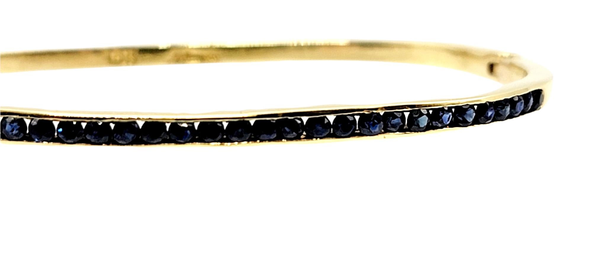 blue sapphire bangle