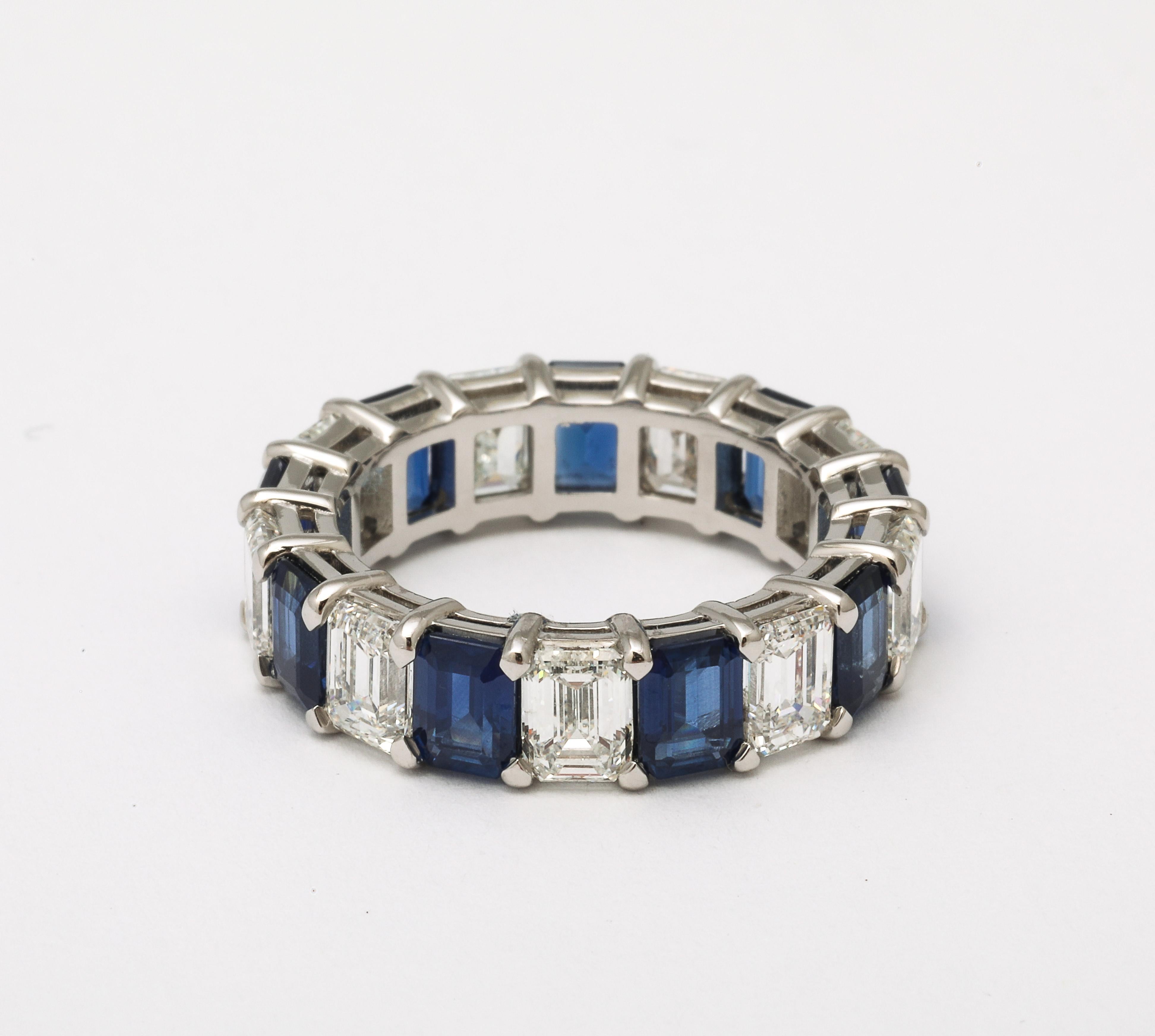 Bracelet en saphir bleu et diamant en vente 1