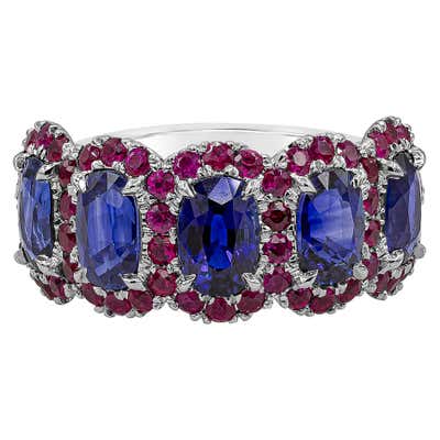Antique Sapphire and Diamond Fashion Rings - 12,267 For Sale at 1stdibs ...