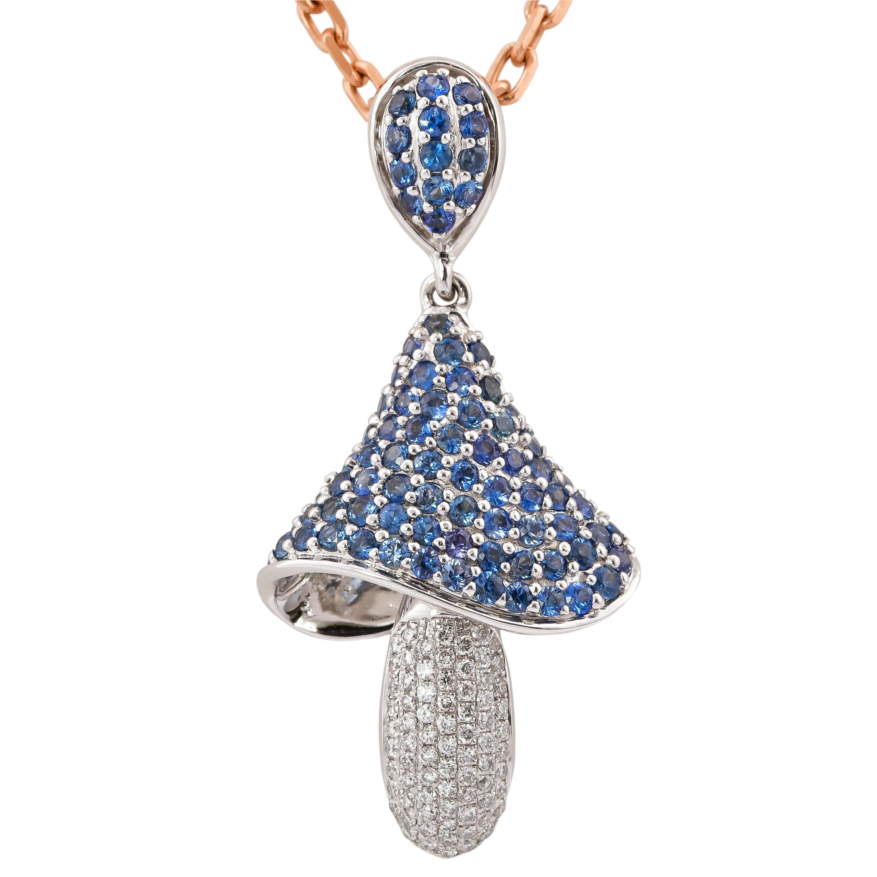 This collection features a dainty selection of jewelry with blue sapphires and diamonds. These Blue Sapphires are sourced from Madagascar and project a bold blue hue. Accented with diamonds, these minimal pieces can be the perfect accessory to your