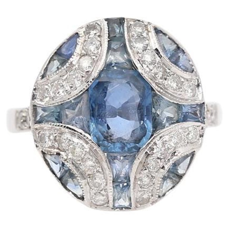 Argyle Blue Sapphire Ring main image 1
