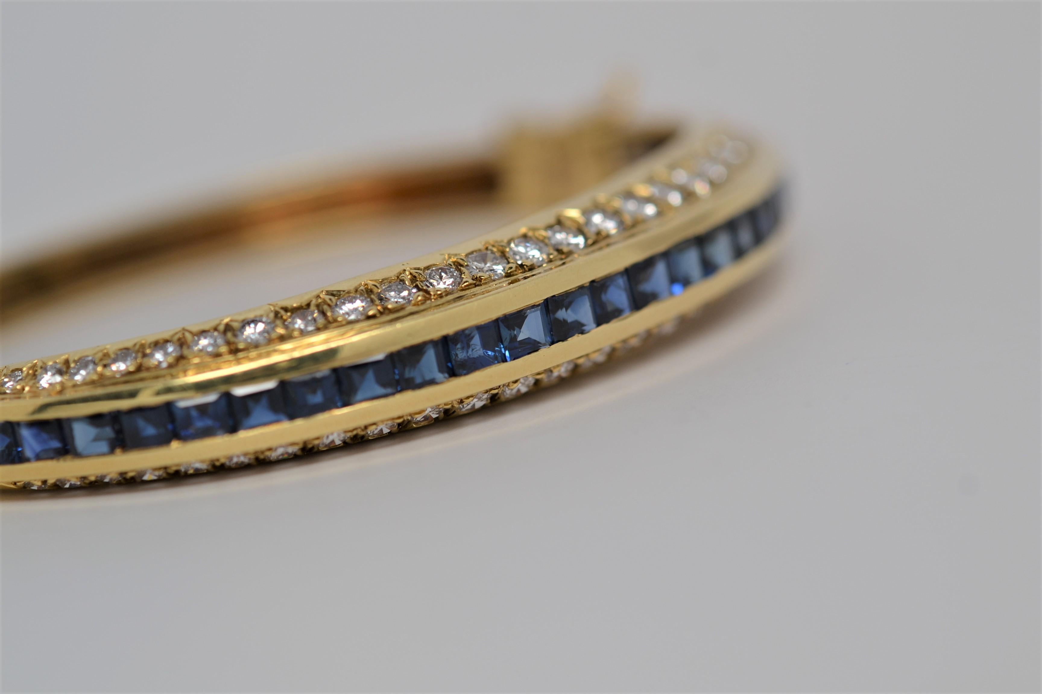 blue sapphire bangles