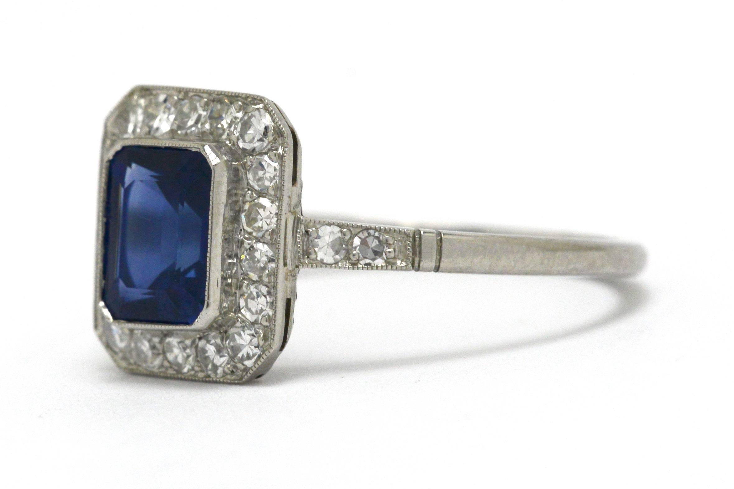 sapphire emerald engagement rings