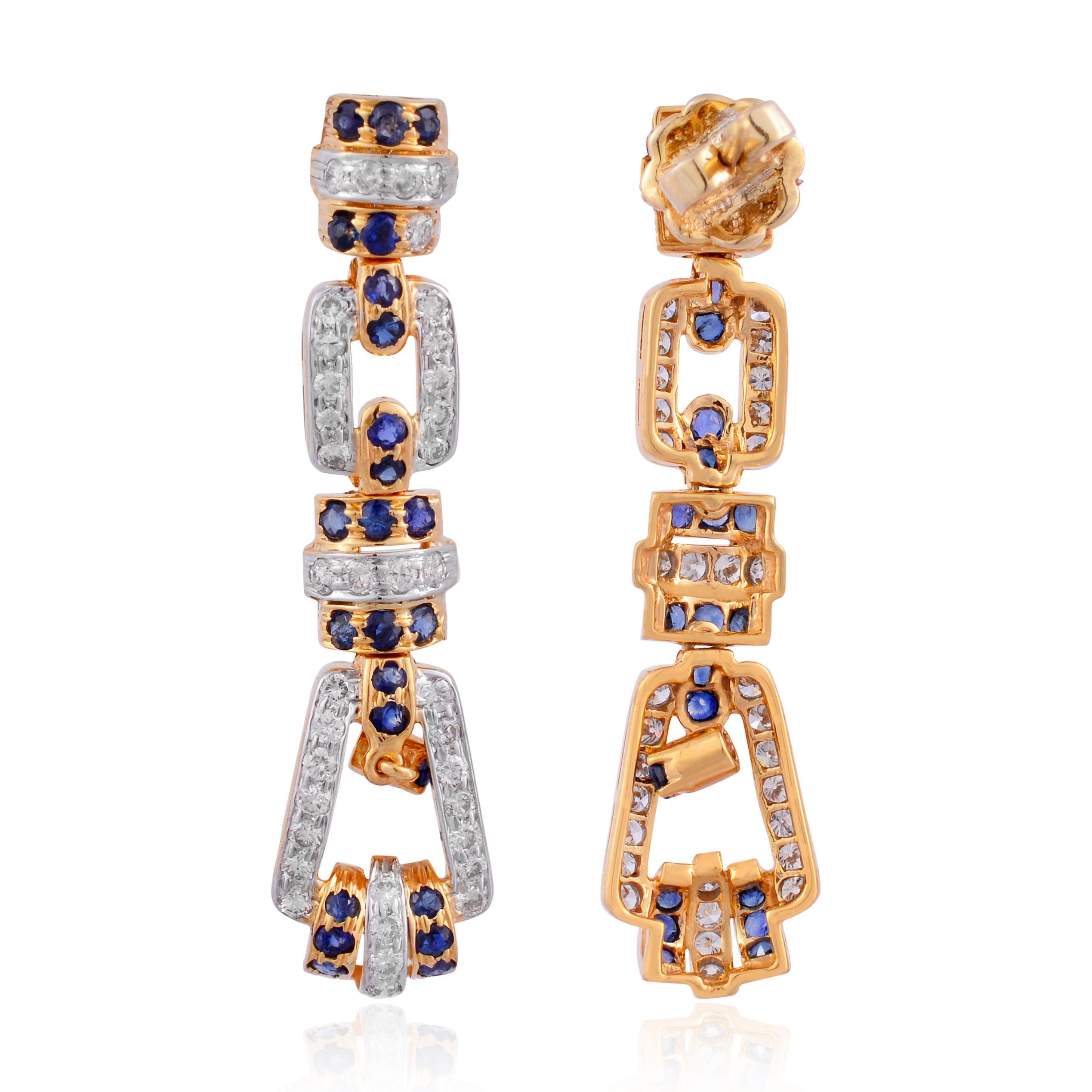 Code :- CN-16541A
Gross Wt. :- 6.68 gram
18k Yellow Gold Wt. :- 6.43 gram
Diamond Wt. :- 0.65 Ct.
Blue Sapphire Wt. :- 0.60 Ct.
Earrings Size :- 39 x 10 mm
✦ Sizing
.....................
We can adjust most items to fit your sizing preferences. Most