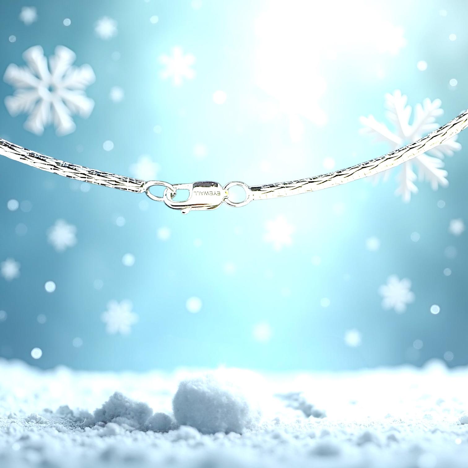 Collana con zaffiro blu in vendita 4