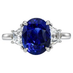 Blue Sapphire Engagement Rings