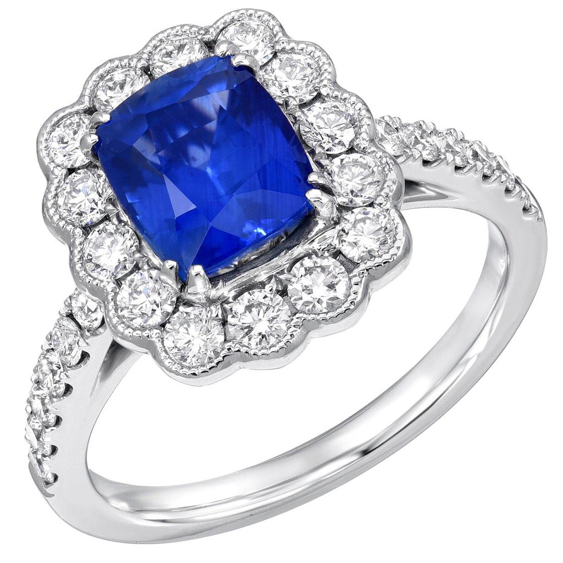 Sapphire Ring 2.20 Carats