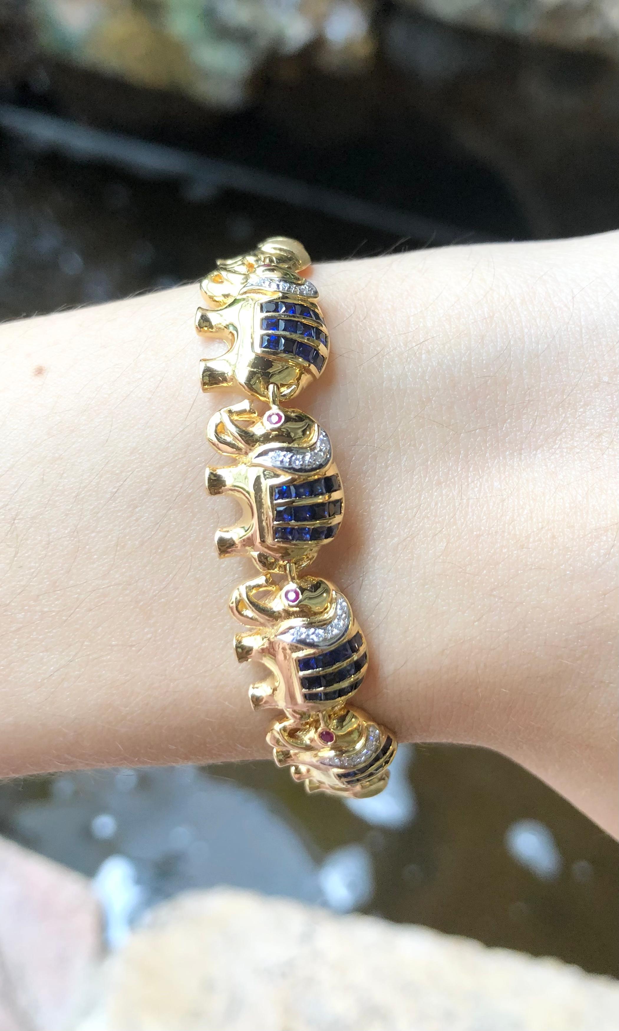 elephant bracelet gold