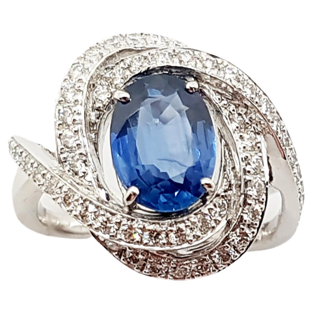 4 ct Stunning Sapphire Ring Swiss Corundum With Extra Brilliant Czs Size 4 