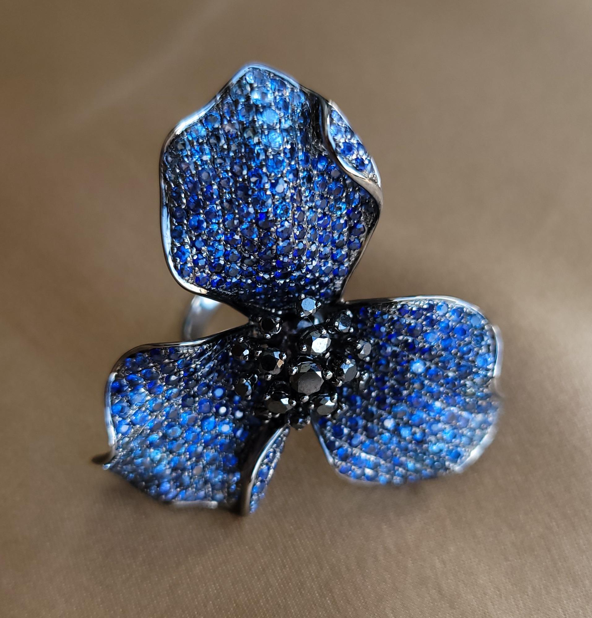 orchid sapphire ring