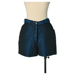 Pantaloncino blu lucido imbottito JEAN-PAUL GAULTIER Junior
