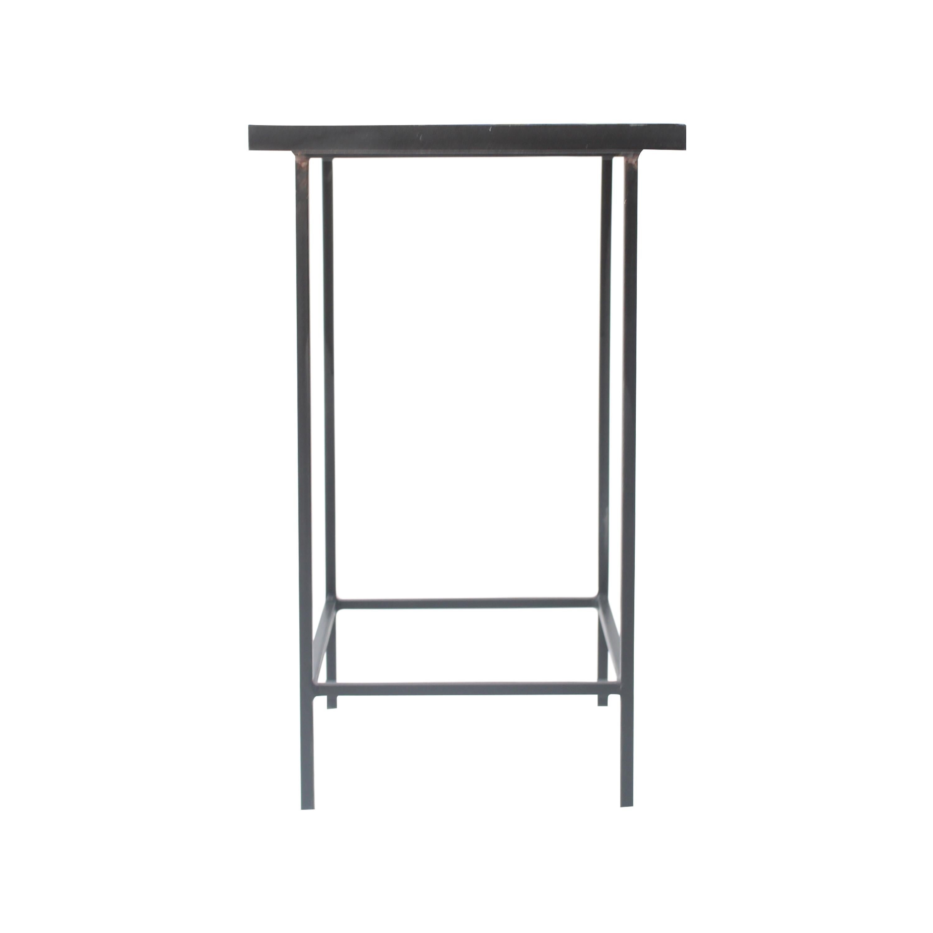 Moderne Table d'appoint bleue 
