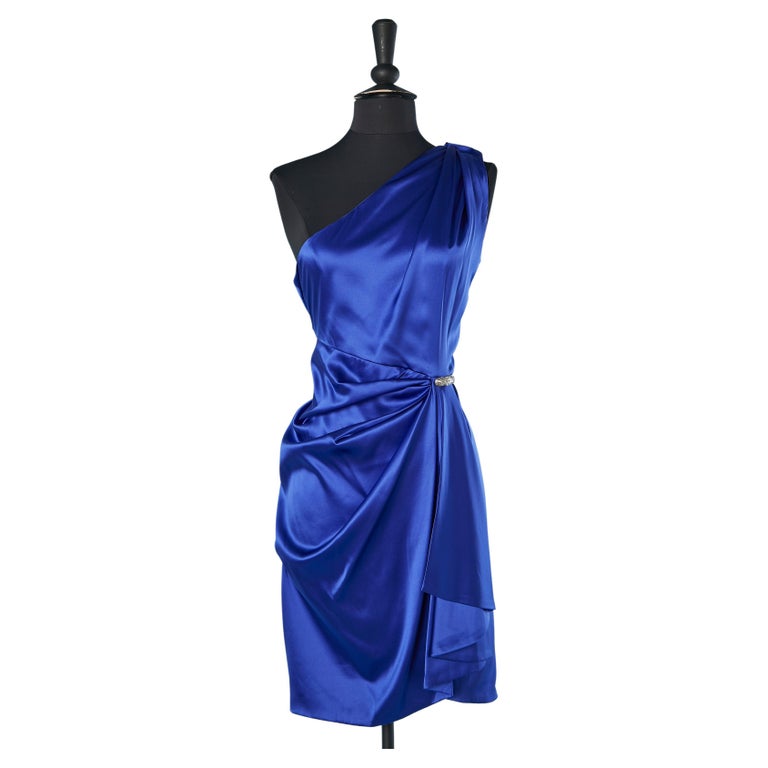 chiffon wedding dresses Chic Empire Strapless A-line Maternity Beach Dress Color:Gunmetal trendy fashion Light Blue & White