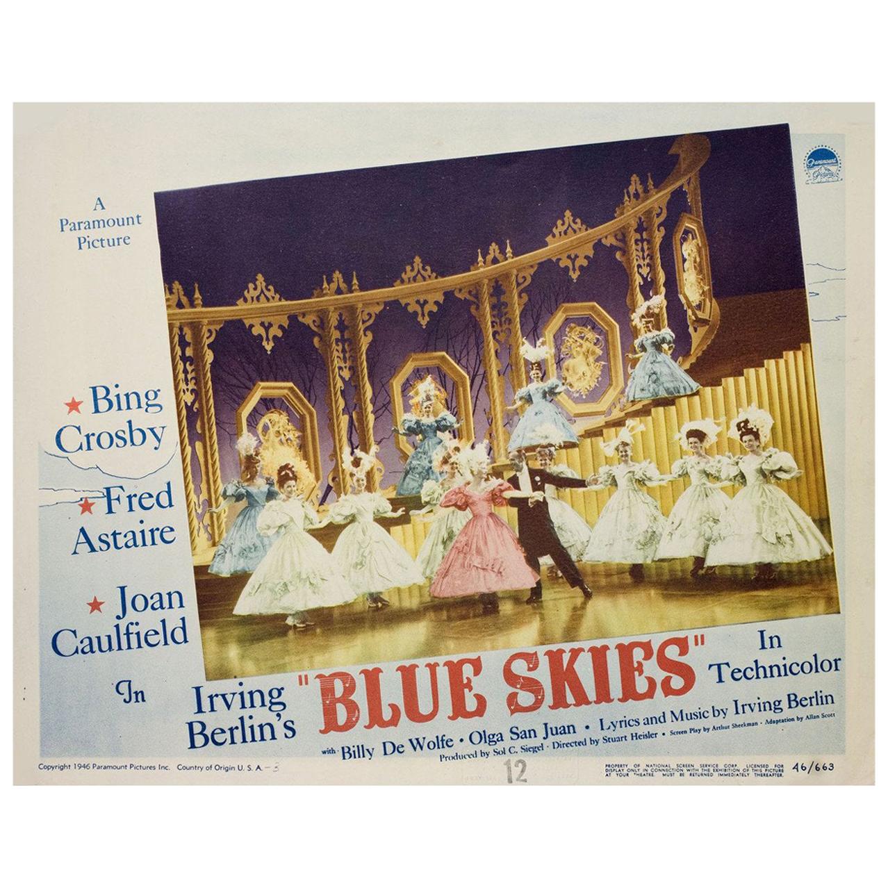 Blue Skies 1946 U.S. Scene Card For Sale