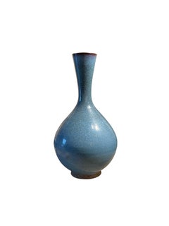 Blue Speckle Glaze Vase, China, Contemporary