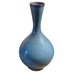 Blue Speckle Glaze Vase, China, Contemporary