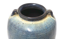 Blue Speckle Vase, China, Contemporary