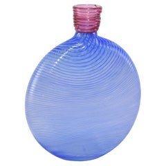 Blue Spiral Vase