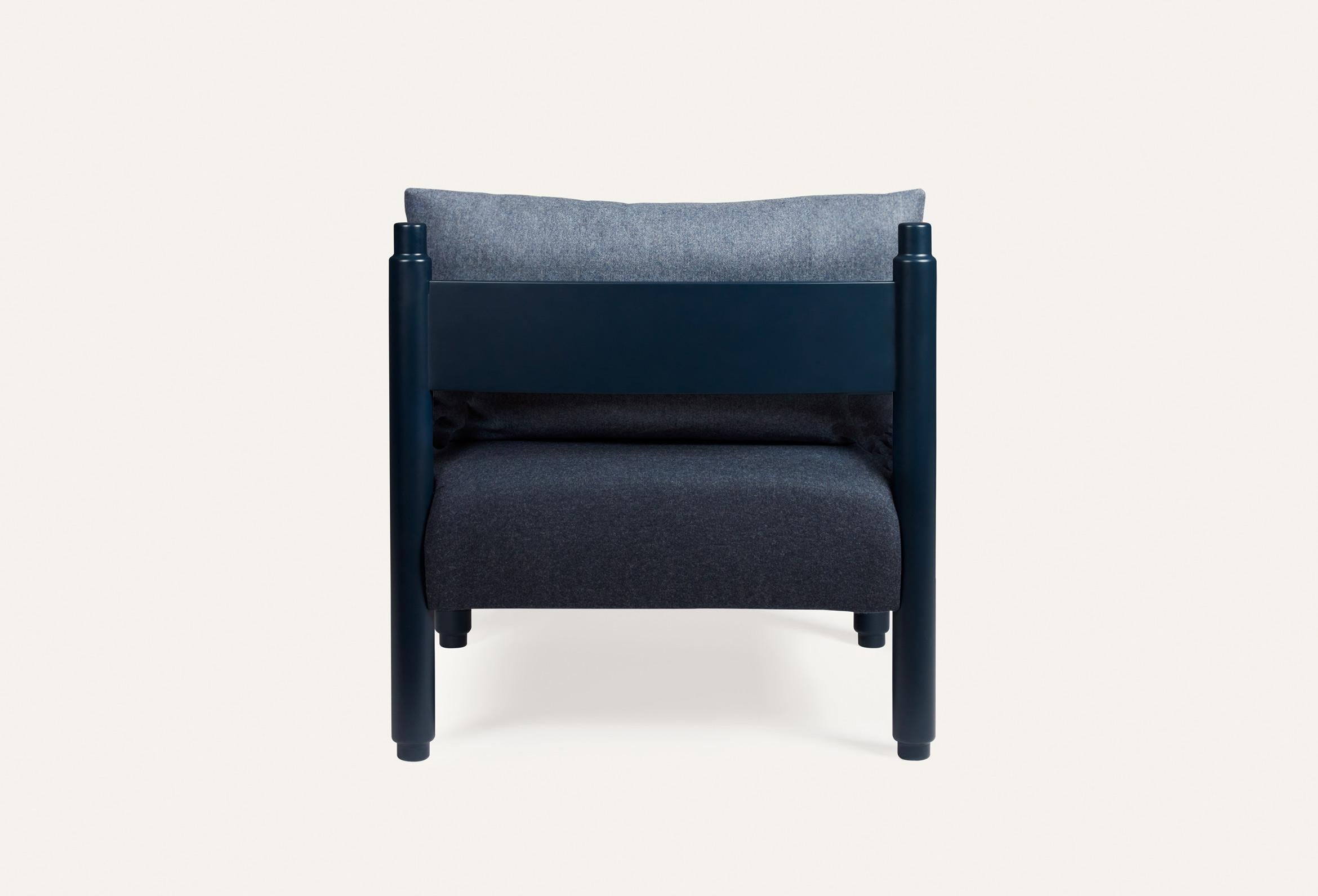 Blaues Stand by Me Sofa mit Kissen von Storängen Design (Sonstiges) im Angebot