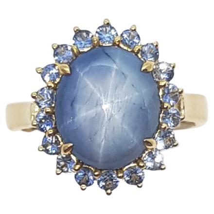 1930s Art Deco Gypsy Star Sapphire Ring - ROSARIA VARRA FINE JEWELRY