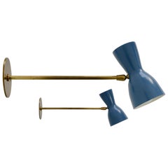 Blue Stilux Sconces