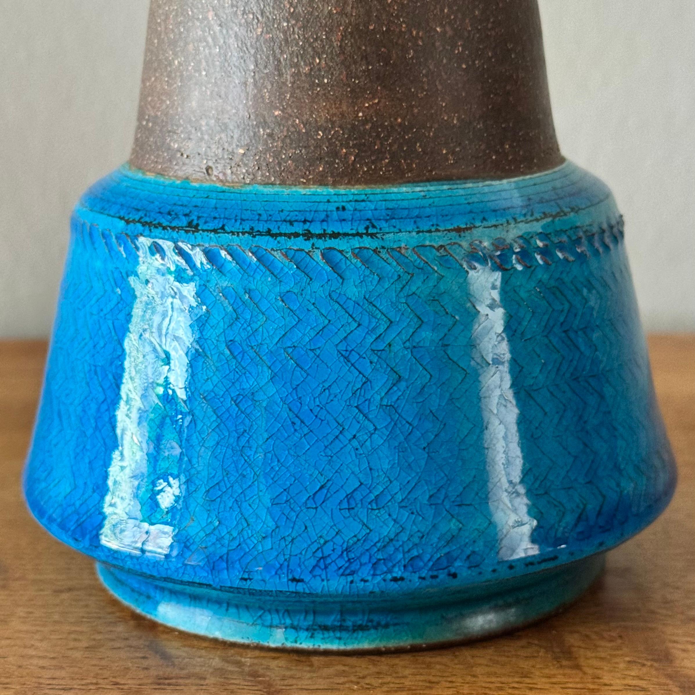 Grès bleu/ Lampe de table #5/ Nils Kähler, Danemark/ 1960s Bon état - En vente à London, GB